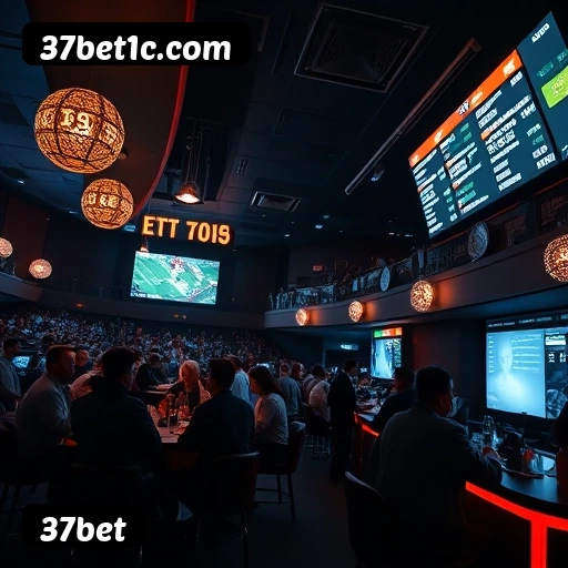 Interface do aplicativo 37bet mostrando jogos disponíveis no iOS e Android